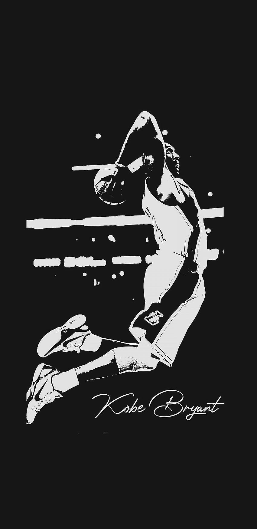 Kobe Bryant, art, basketball, elbow, kobe_bryant, nba HD phone wallpaper