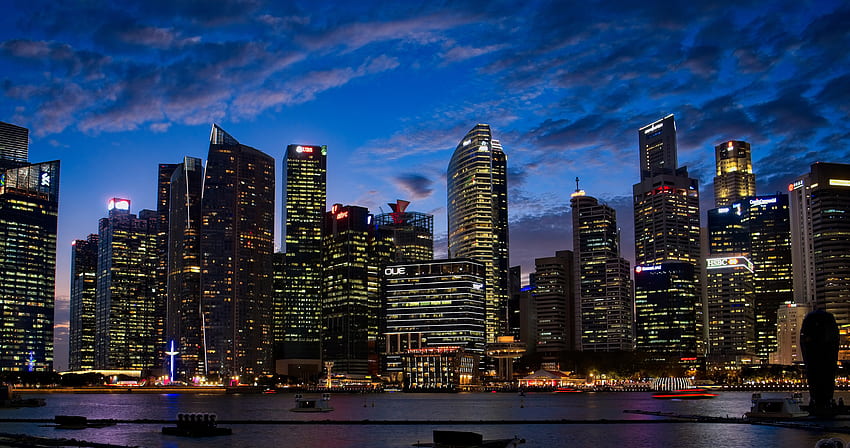 City Lights Buildings Macbook Pro Retina , , Background, and, Amazing City HD wallpaper