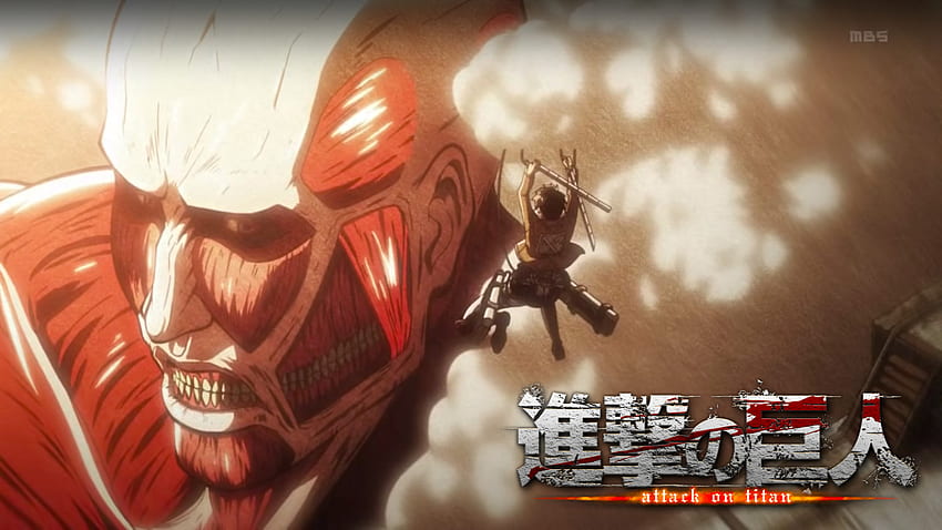 Took a scene from the season 1 intro and added the logo. It turns into this neat that y'all can use. : ShingekiNoKyojin, Attack On Titan Season 1 HD wallpaper