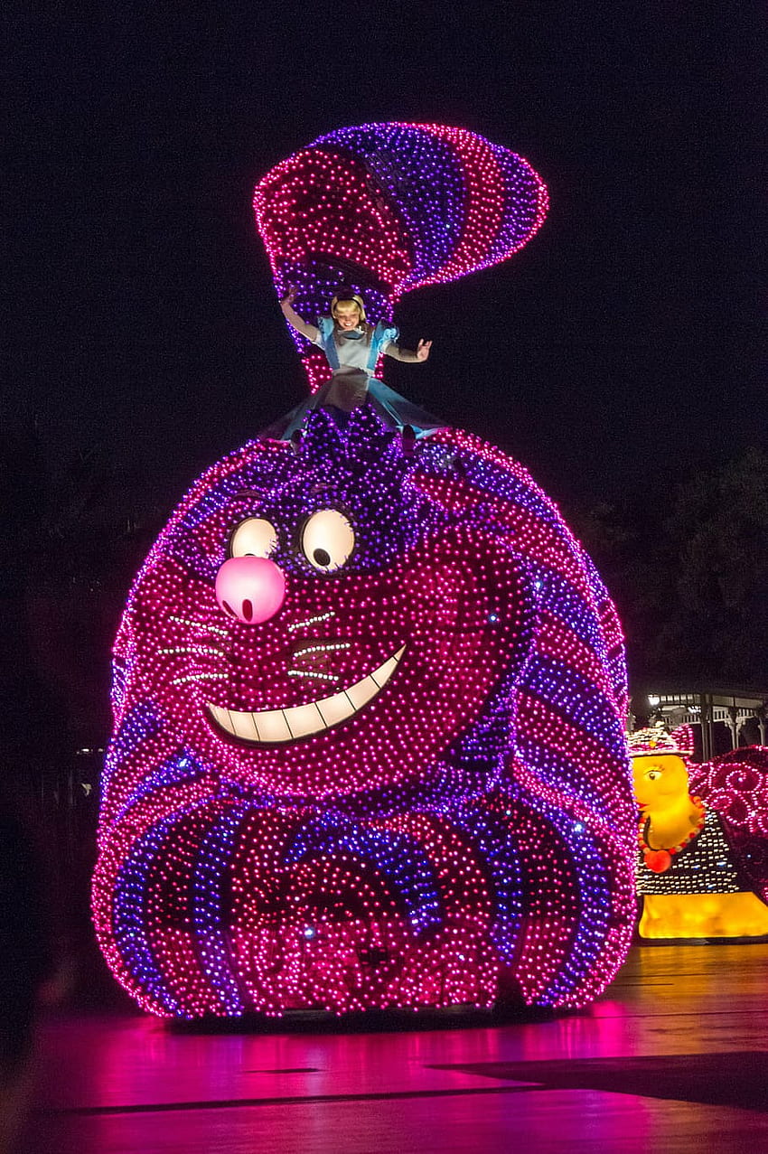 Cheshire Cat, Disney, Japan, Parade HD phone wallpaper