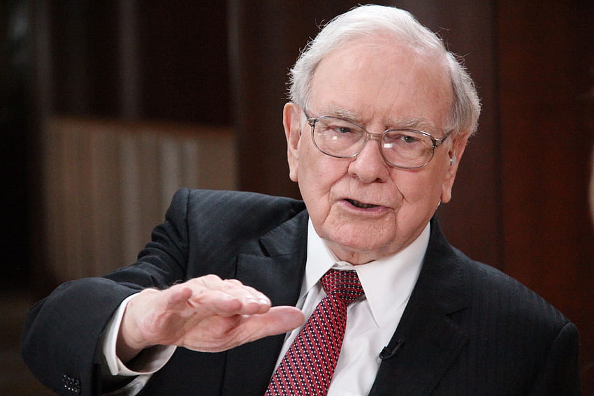 Warren Buffett, Chairman und CEO von Berkshire Hathaway HD-Hintergrundbild