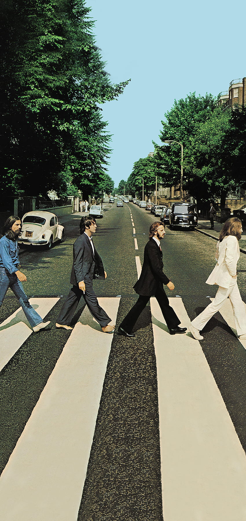 Zrobiłem telefon z Abbey Road! : Beatlesi Tapeta na telefon HD
