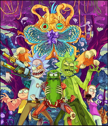 Desktop Rick And Morty Wallpaper - EnWallpaper