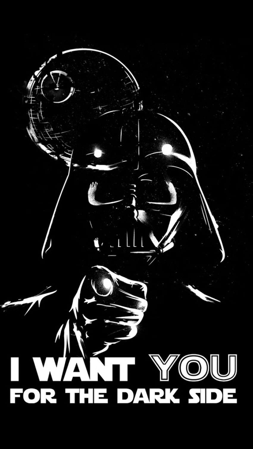 Darth Vader Dark Side – Daha heyecan verici Star Wars görmek için dokunun HD telefon duvar kağıdı