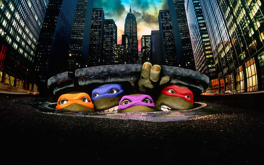 Teenage Mutant Ninja Turtles, Cute Ninja Turtles HD wallpaper