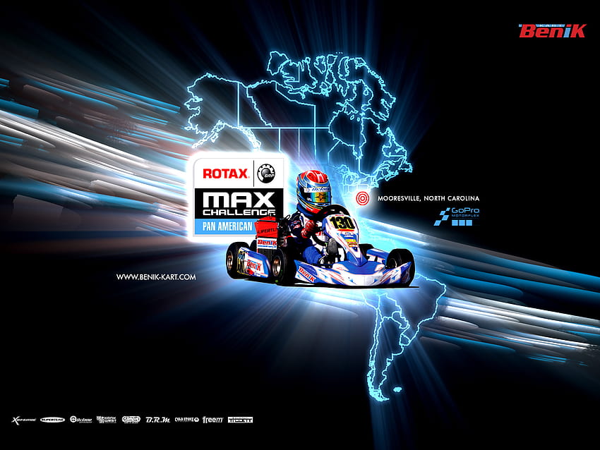 BENIK Kart - ROTAX Pan American Race - Wallpaper HD