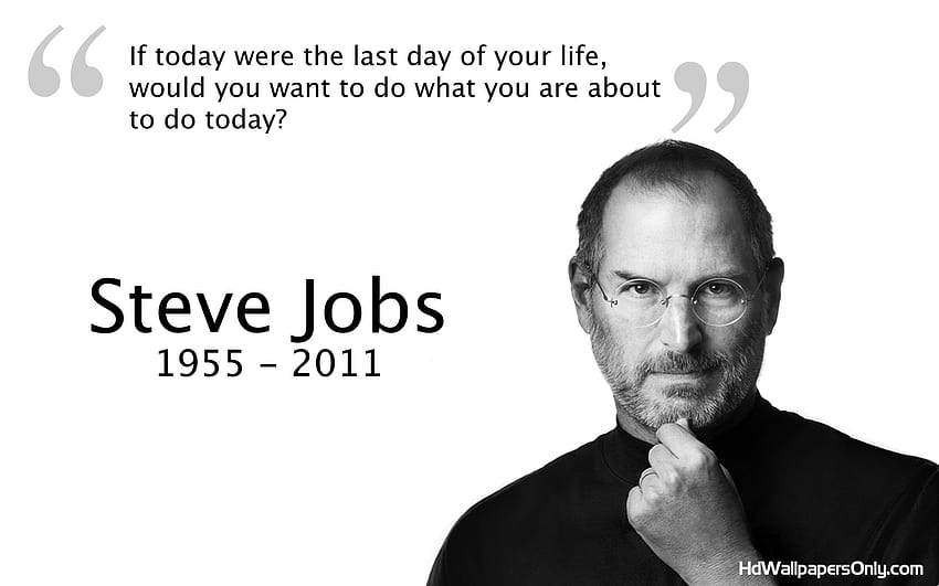 Steve Jobs Quotes HD wallpaper | Pxfuel