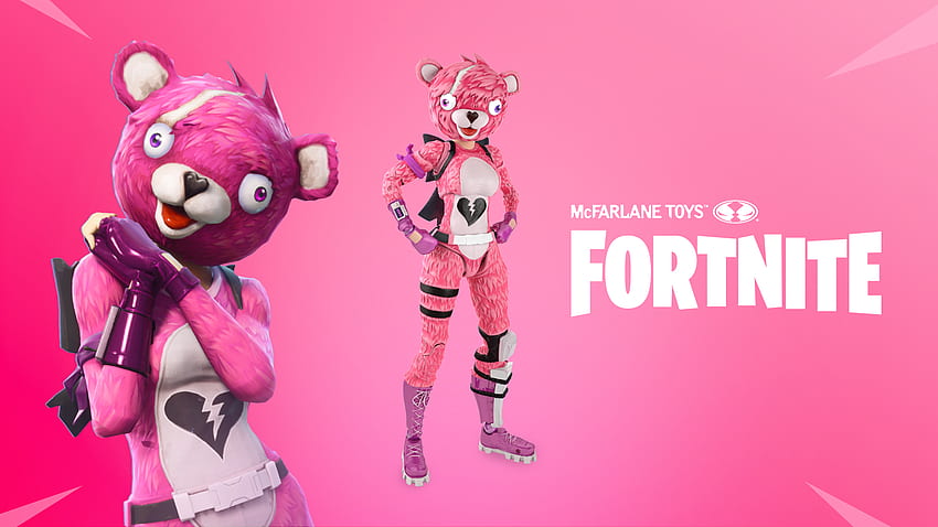fortnite pink bear figure cheap online HD wallpaper