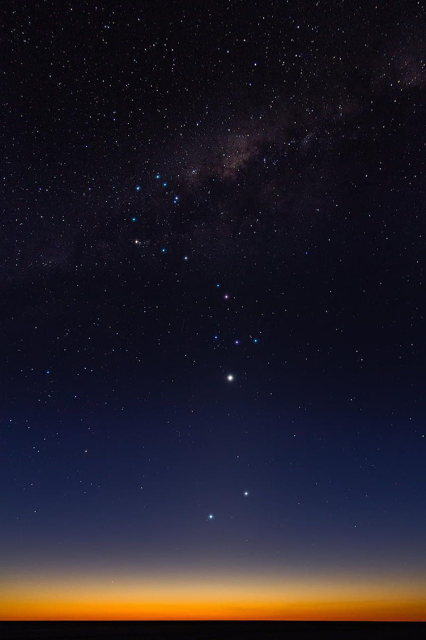 The Milky Way, the constellation of scorpio, and Venus, view, Aries Constellation HD phone wallpaper