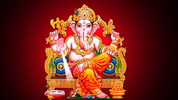 Happy Ganesh Chaturthi, art, lord HD phone wallpaper | Pxfuel