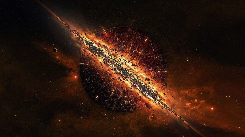 Urknall-Explosion HD-Hintergrundbild