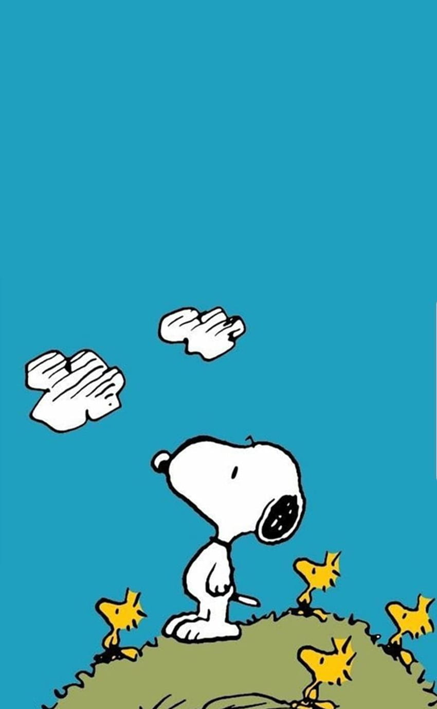 Snoopy, Snoopy e Woodstock Sfondo del telefono HD