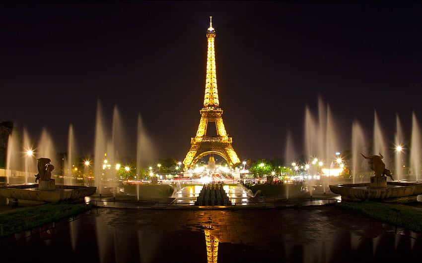 Париж туристически атракции 10104 px, Tourist Place HD тапет