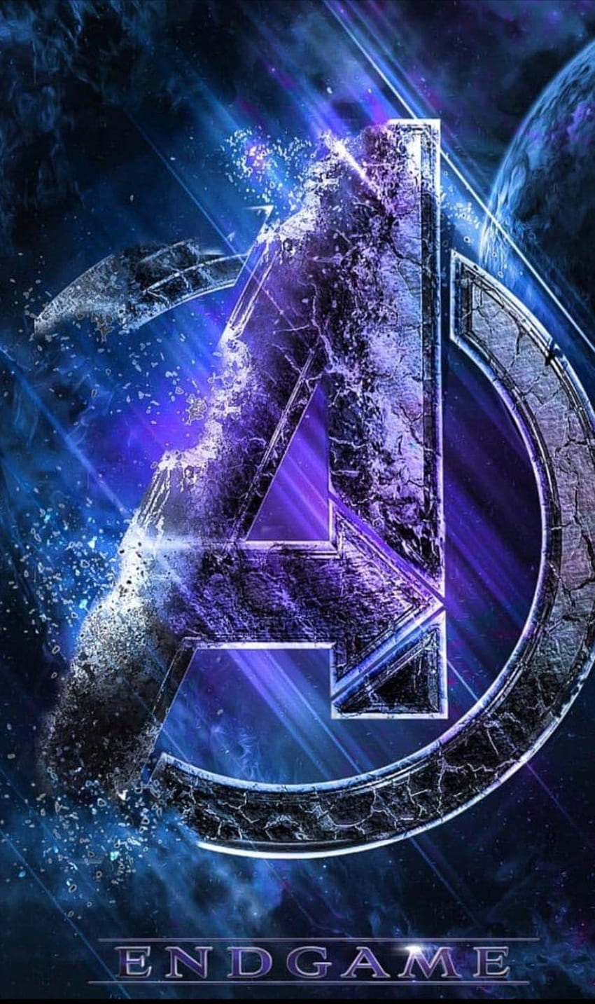 Logo Avengers End Game wallpaper ponsel HD
