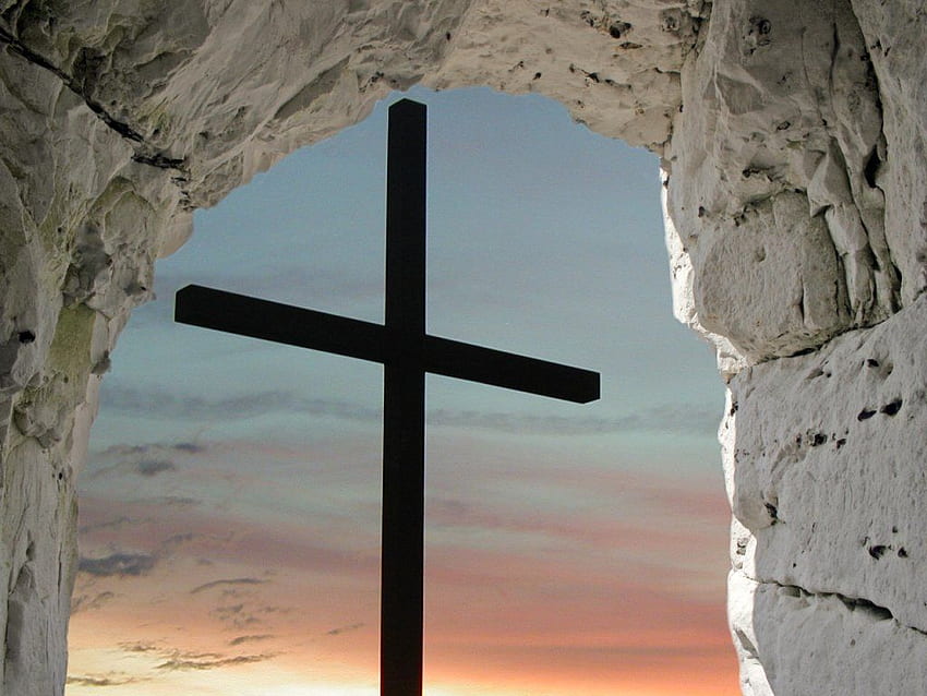 クールなクリスチャン: イースターの日空の墓イエスの復活 高画質の壁紙
