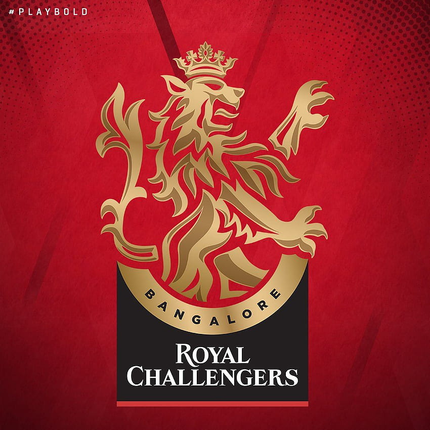 RCB идеи. royal challengers bangalore, virat kohli, ab de villiers, лого на RCB HD тапет за телефон