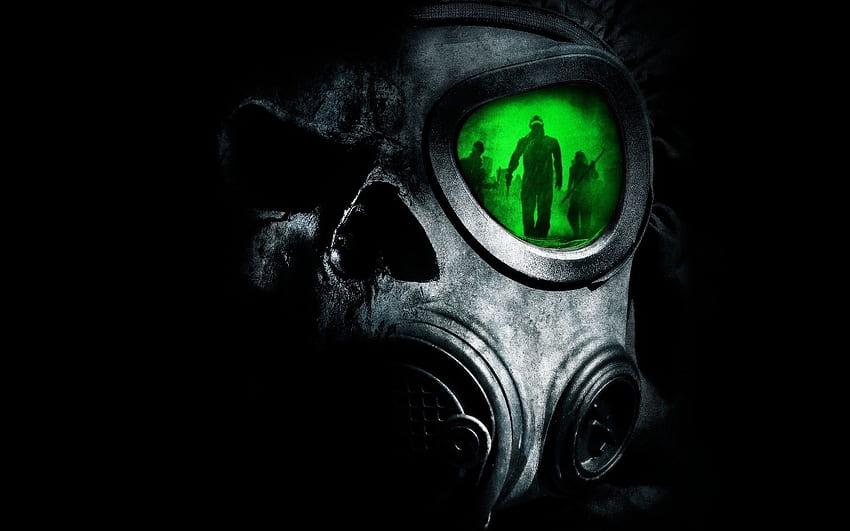 Toxic Mask, Toxic Gaming HD wallpaper