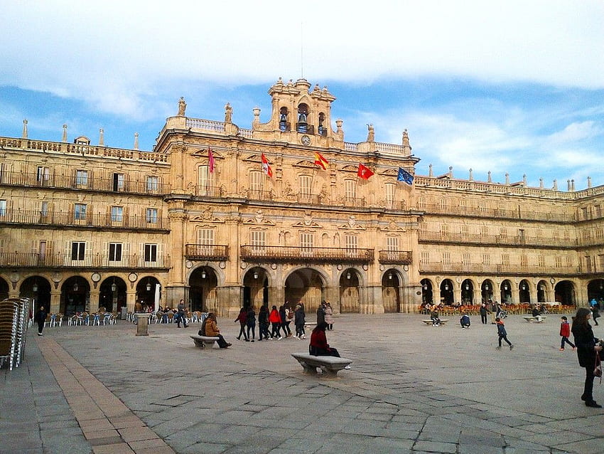 The Salamanca tourist guide. Erasmus blog Salamanca, Spain HD wallpaper ...