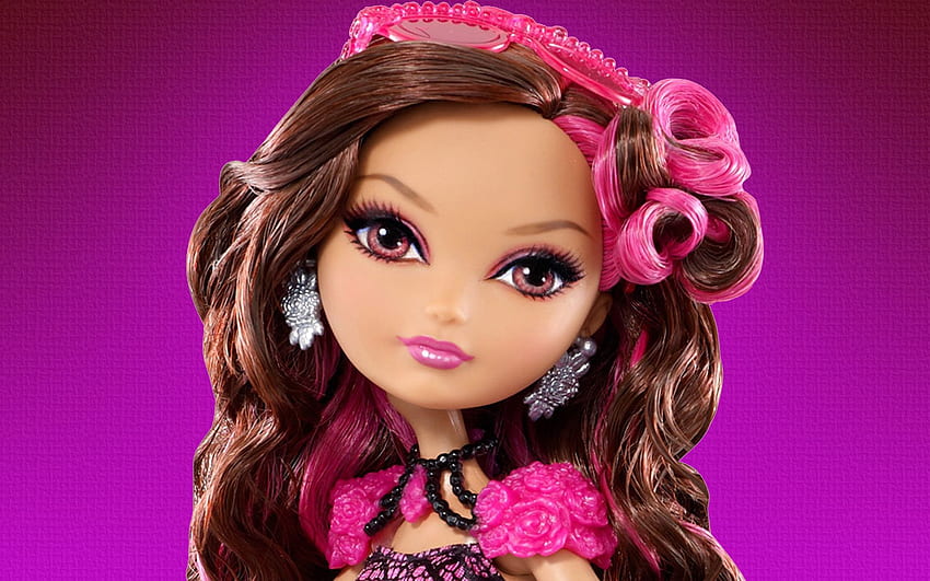 Boneca Barbie, desenho de boneca Barbie papel de parede HD