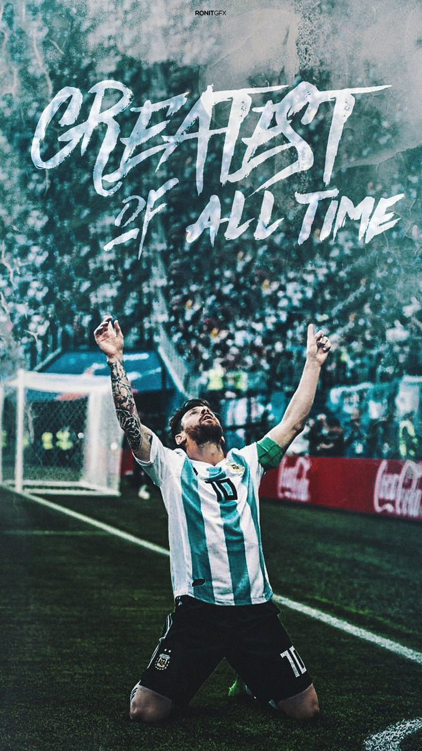 Messi The Goat - -, Leo Messi Argentina HD phone wallpaper