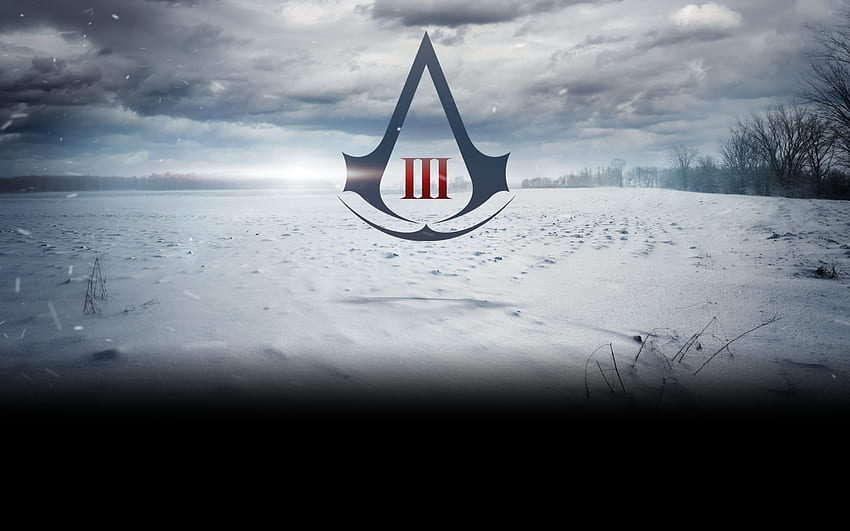 Assassin's Creed III, Assassins Creed III, Assassins Creed, tres, nieve fondo de pantalla