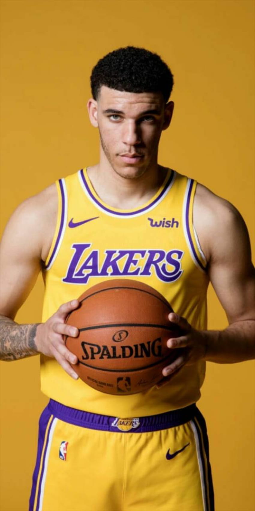 Lonzo-Ball, Lonzo-Ball Lakers HD-Handy-Hintergrundbild