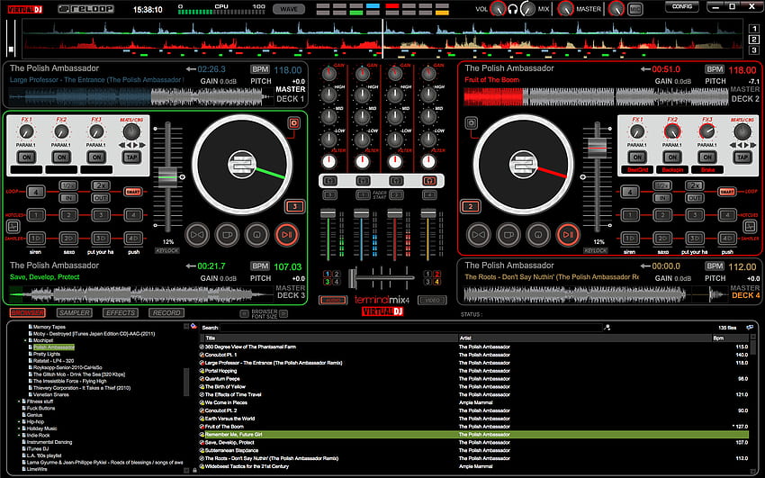 DJ virtual fondo de pantalla