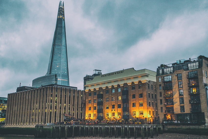 Cities, London, Building, Evening, Thames HD wallpaper