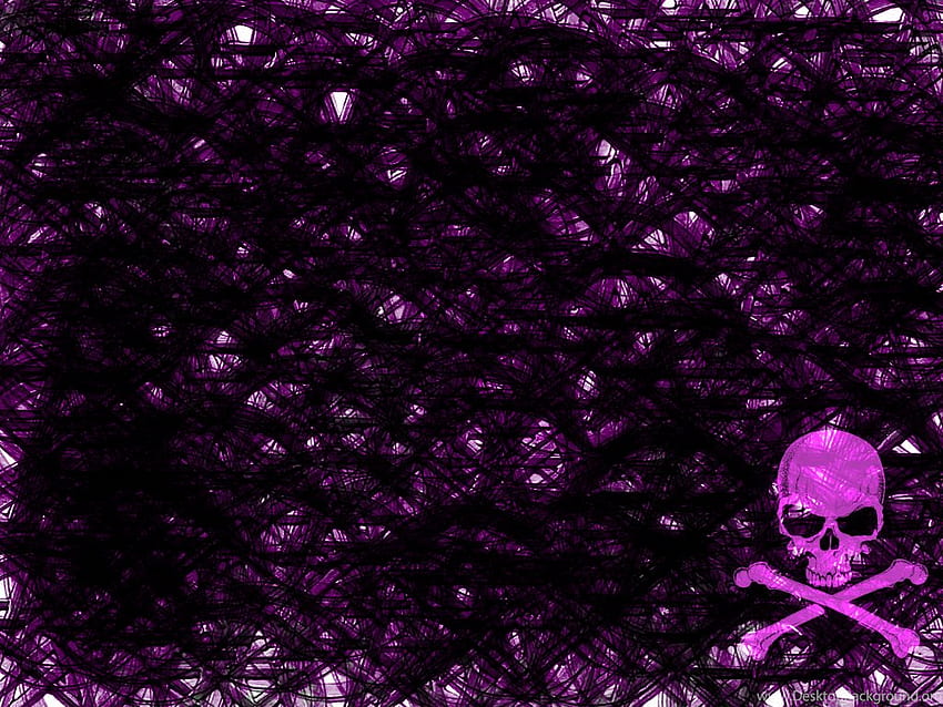 More Like Purple Skull By Angelic Goth Background, Black and Purple ...