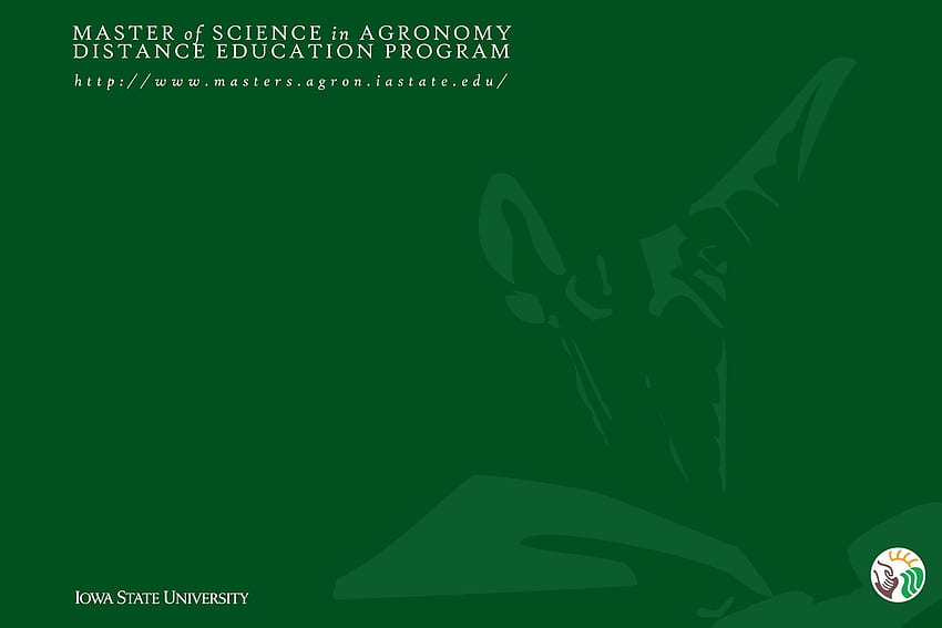 Distance Programs in Agronomy. Iowa State University HD wallpaper