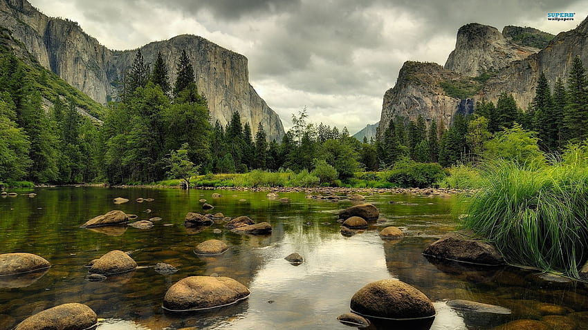 Taman Nasional Yosemite, Tuolumne County, CA, Amerika Serikat, Pemandangan Amerika Serikat Wallpaper HD