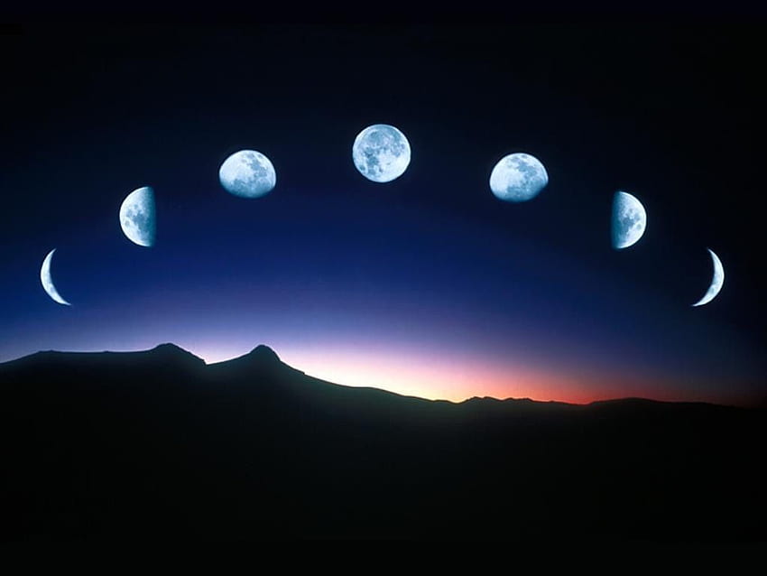 Elizabeth Bonini Batah on Lugares. Moon cycles, Moon, Moon phases HD wallpaper