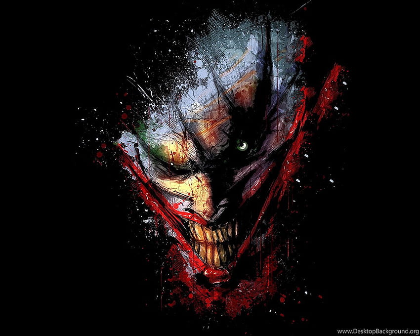 The Greatest I Have Ever Seen Of The Joker : Background, Bloody Joker HD wallpaper
