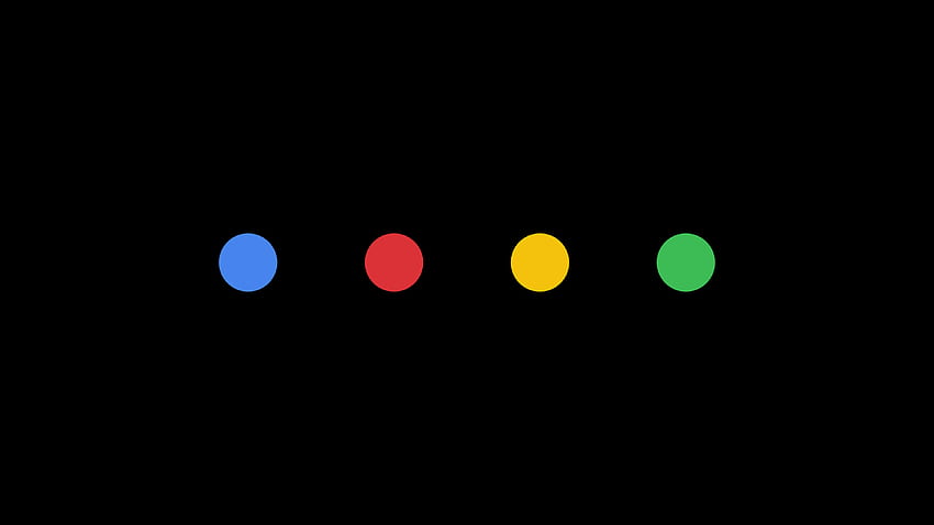 Logotipo de Google Amoled fondo de pantalla