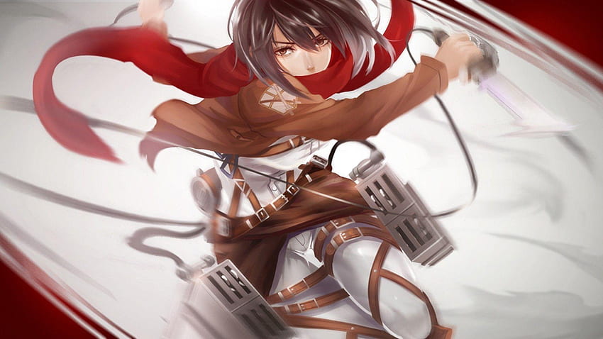 Attack On Titan Mikasa Ackerman , Mikasa Manga HD wallpaper