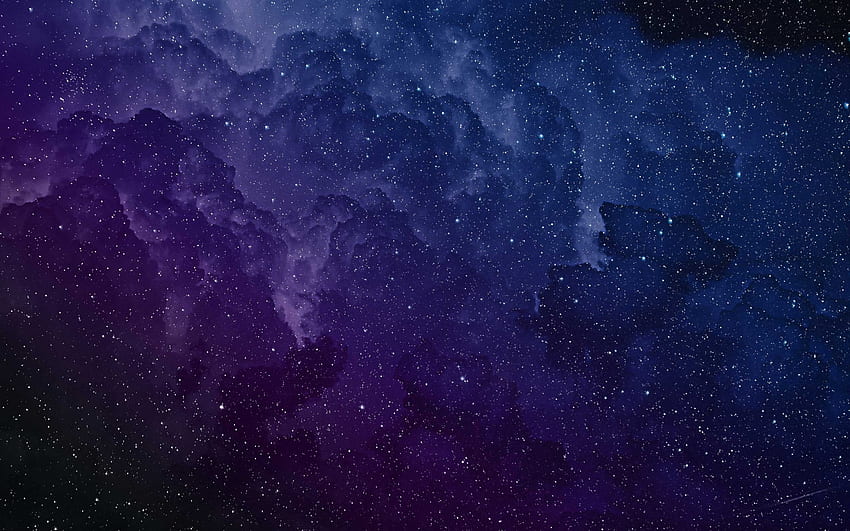Galaxy, Shiny Stars, Universe, Outer Space für MacBook Pro 17 Zoll HD-Hintergrundbild