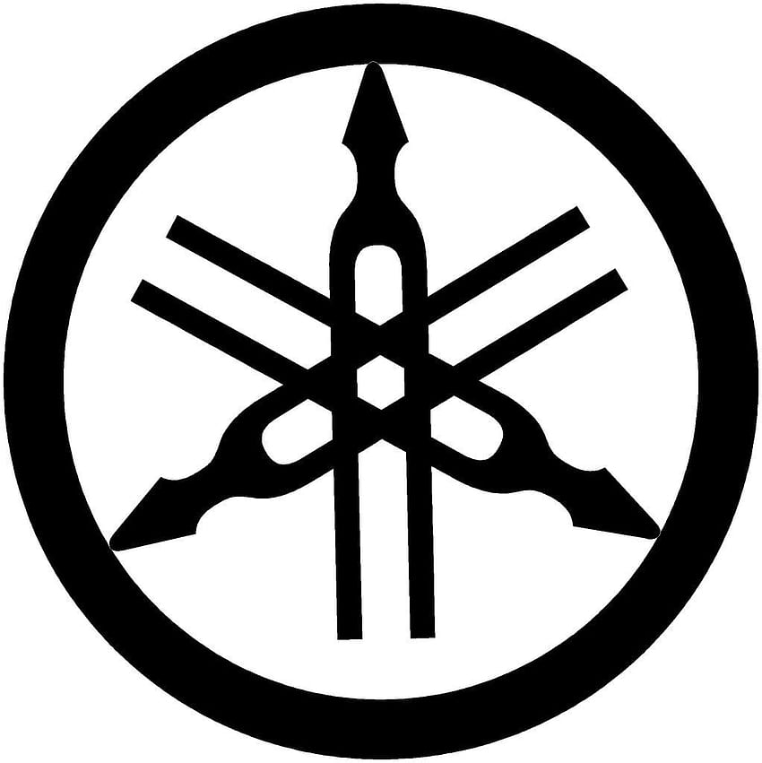 símbolo de yamaha: logotipo de Yamaha, pegatinas de calcomanías de vinilo, calcomanías de vinilo, emblema de Yamaha fondo de pantalla del teléfono