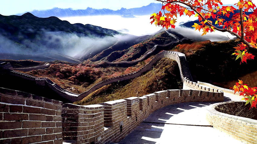 Beautiful Chinese Music. The Great Wall. Study, Relax, Meditation, Pretty Chinese HD wallpaper