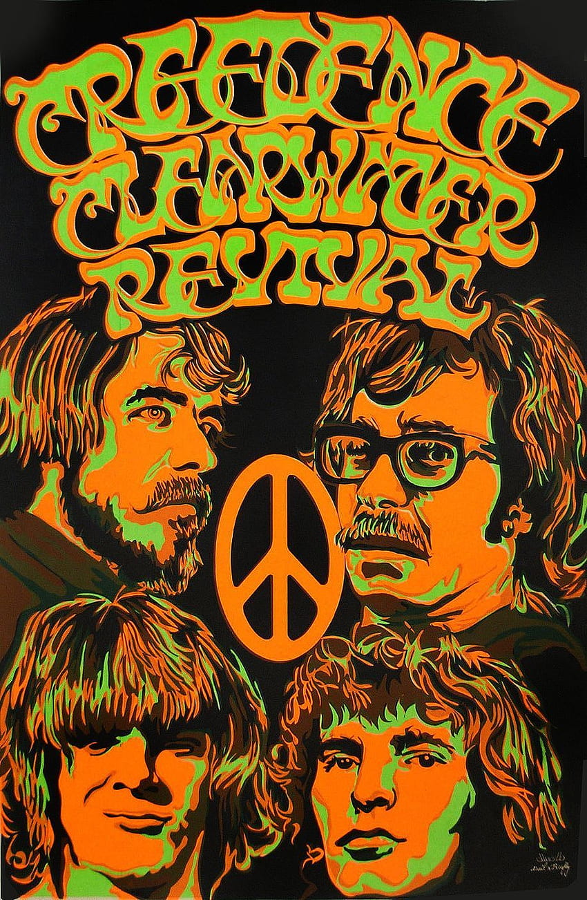 720P Free download | Vintage 1960s Creedence Clearwater Revival aka CCR ...