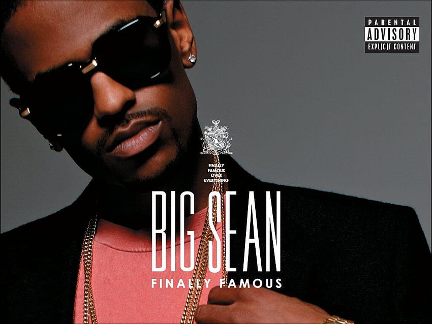 Perajok & Kanye West (в месте): Big Sean - Finally Famous (Digital HD wallpaper