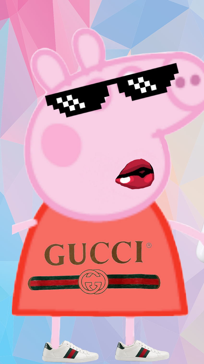 peppa pig, cartoon HD phone wallpaper