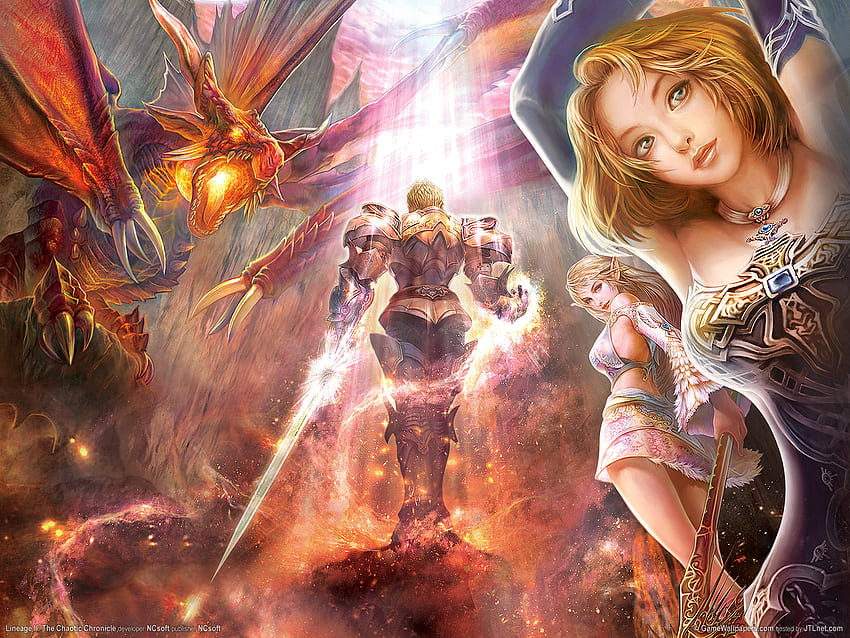 Lineage, lineage 2, video game, lineage ii, , the chaotic chronicle HD wallpaper