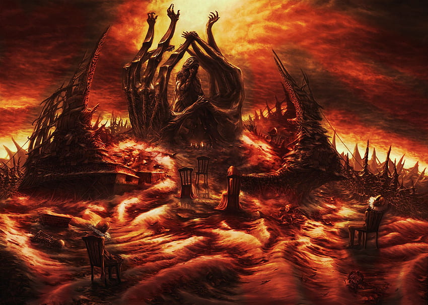 Heaven And Hell Heaven And Hell Art Hd Wallpaper Pxfuel