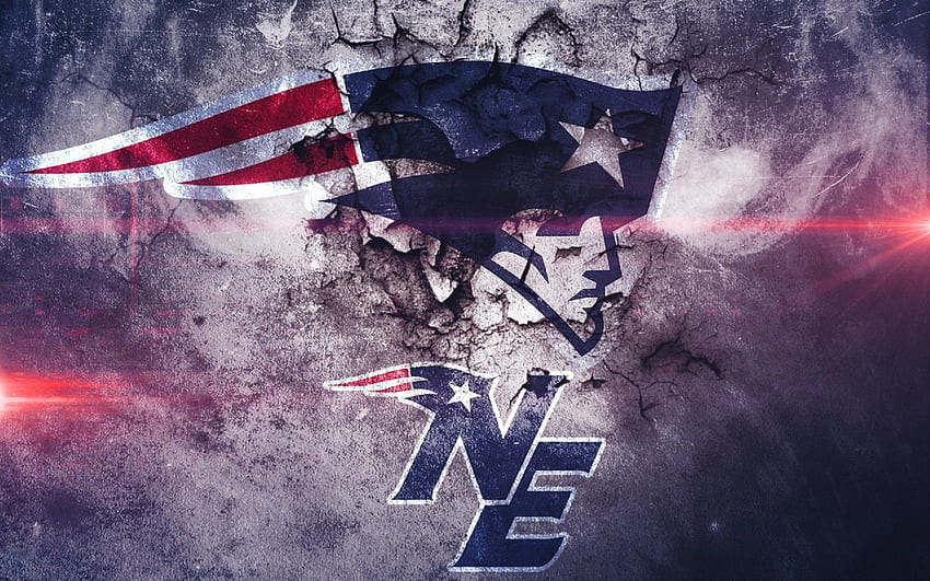 Protetor de tela do New England Patriots, logotipo do New England Patriots papel de parede HD