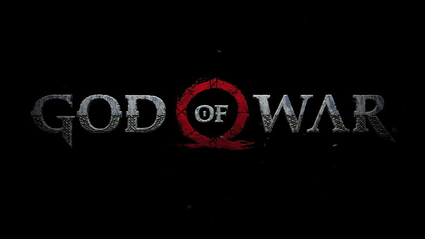 Gott des Krieges (2018), God of War-Logo HD-Hintergrundbild