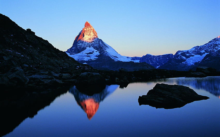 Gebirgshintergrund, Kailash-Berg HD-Hintergrundbild