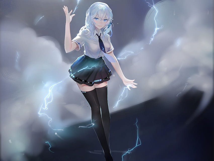 Lightning Powers, Lightning Girl HD wallpaper | Pxfuel