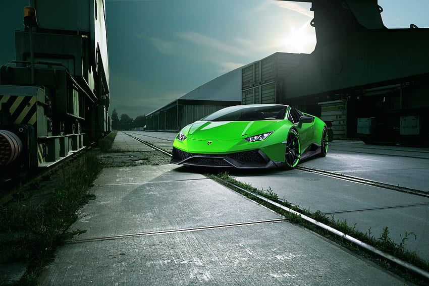Lamborghini, Cars, Front View, Huracan, Spyder HD wallpaper