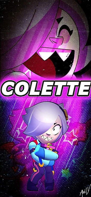 Brawl Stars Colette, magenta, art, pretty, Anime, Pelea, Destello, Brawl  Stars HD phone wallpaper