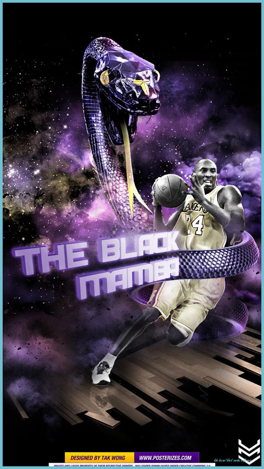 Kobe Bryant The Black Mamba - Kobe Bryant Black Mamba , Kobe 3D HD ...